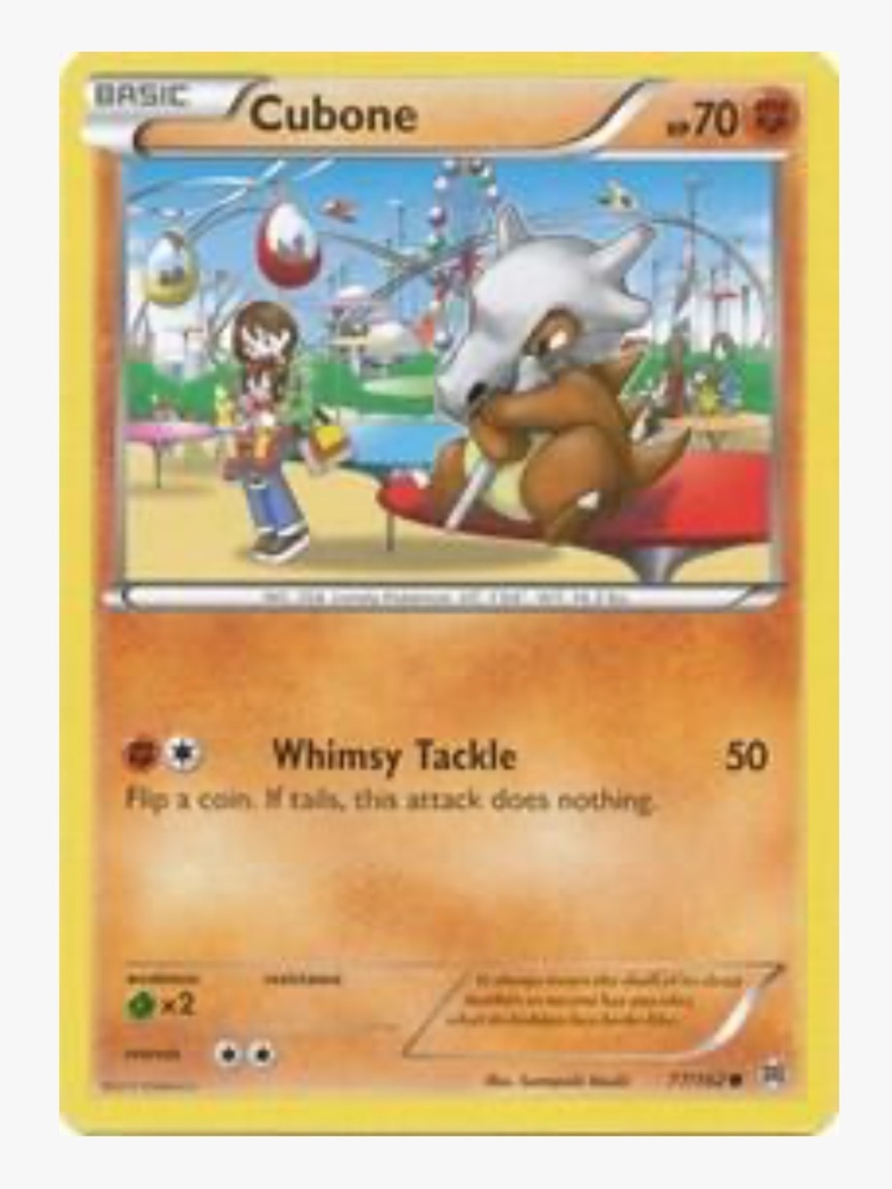Cubone XY BREAKthrough Pokemon Trading Card
